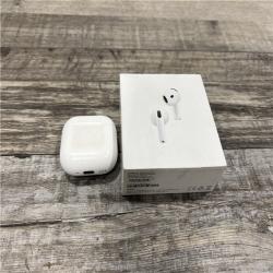 AS-IS Apple - AirPods 4 with Active Noise Cancellation - White