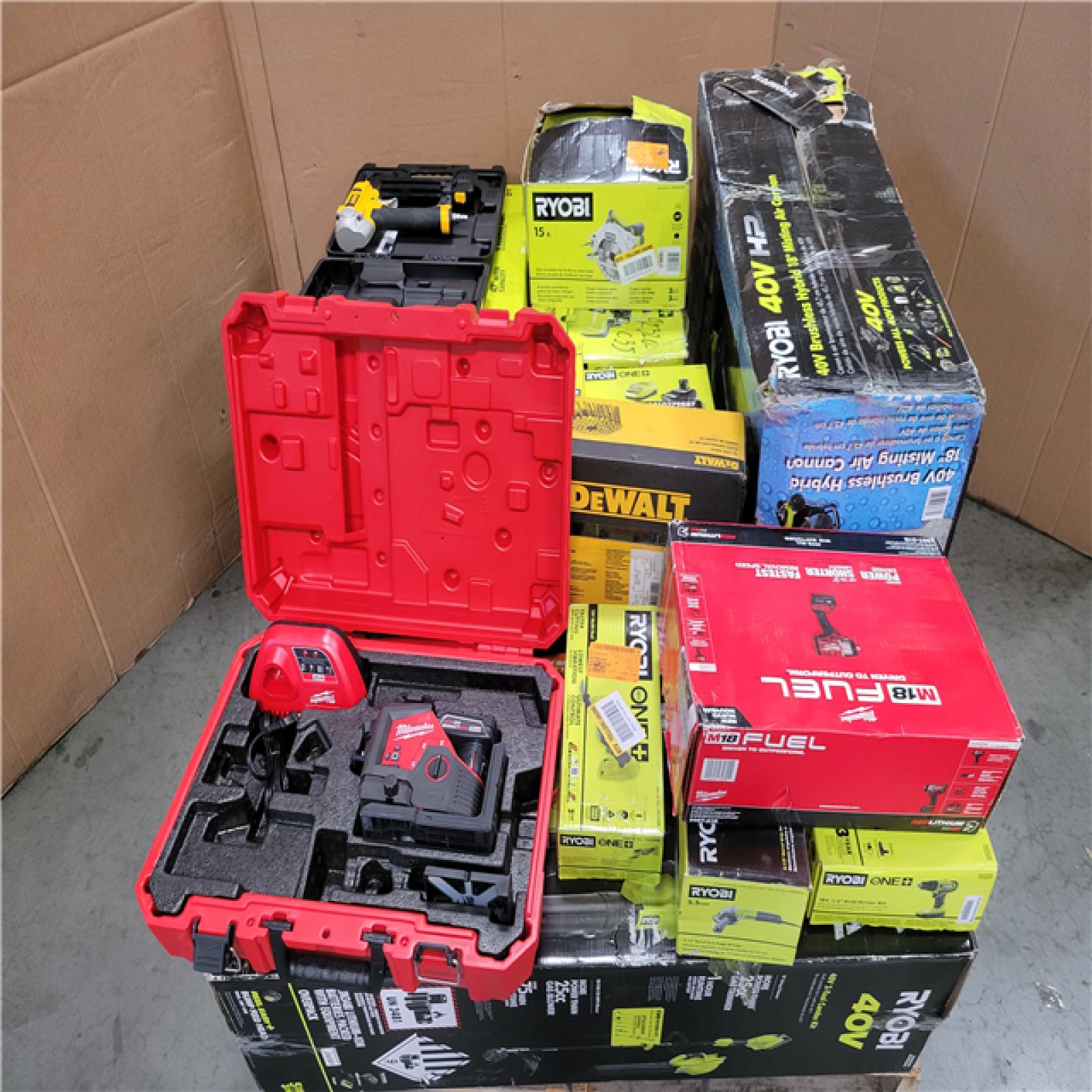 CALIFORNIA AS-IS TOOL PALLET
