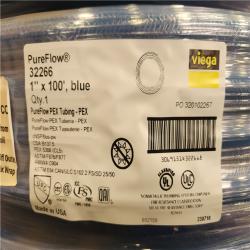 Phoenix NEW PureFlow Pex Tubing 1 X 100'  Blue Pallet of 12