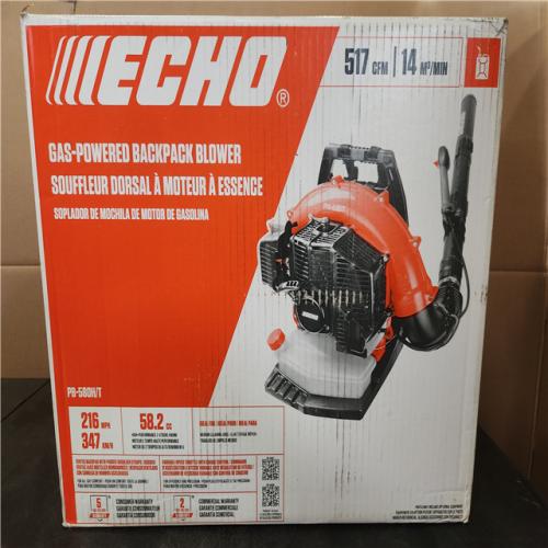 Phoenix NEW ECHO 216 MPH 517 CFM 58.2cc Gas 2-Stroke Backpack Leaf Blower with Tube Throttle