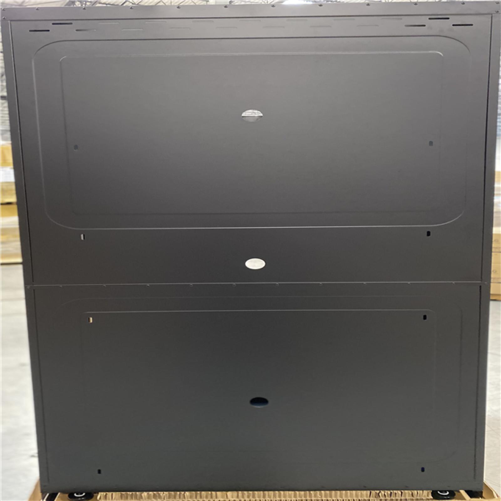 DALLAS LOCATION - Husky Extra Wide Heavy Duty Welded 20-Gauge Steel Freestanding Garage Cabinet in Black (42 in. W x 82 in. H x 24.6 in. D)
