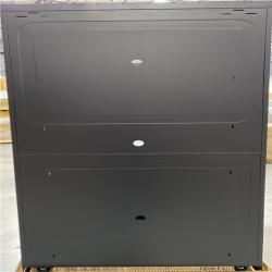 DALLAS LOCATION - Husky Extra Wide Heavy Duty Welded 20-Gauge Steel Freestanding Garage Cabinet in Black (42 in. W x 82 in. H x 24.6 in. D)