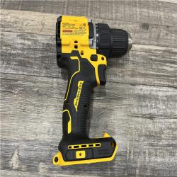 AS-IS DEWALT Atomic 20V Lithium-Ion Cordless Compact 1/2 in. Drill/Driver Kit