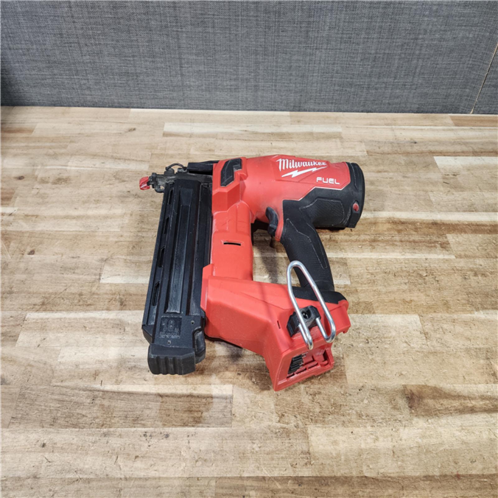 HOUSTON LOCATION - AS - IS Milwaukee FUEL 18-Volt Lithium-Ion Brushless Cordless Gen II 18-Gauge Brad Nailer (Tool-Only)