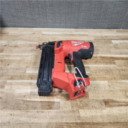 HOUSTON LOCATION - AS - IS Milwaukee FUEL 18-Volt Lithium-Ion Brushless Cordless Gen II 18-Gauge Brad Nailer (Tool-Only)