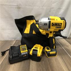 AS-IS DEWALT 20V MAX Lithium-Ion Cordless 1/2 in. Impact Wrench Kit