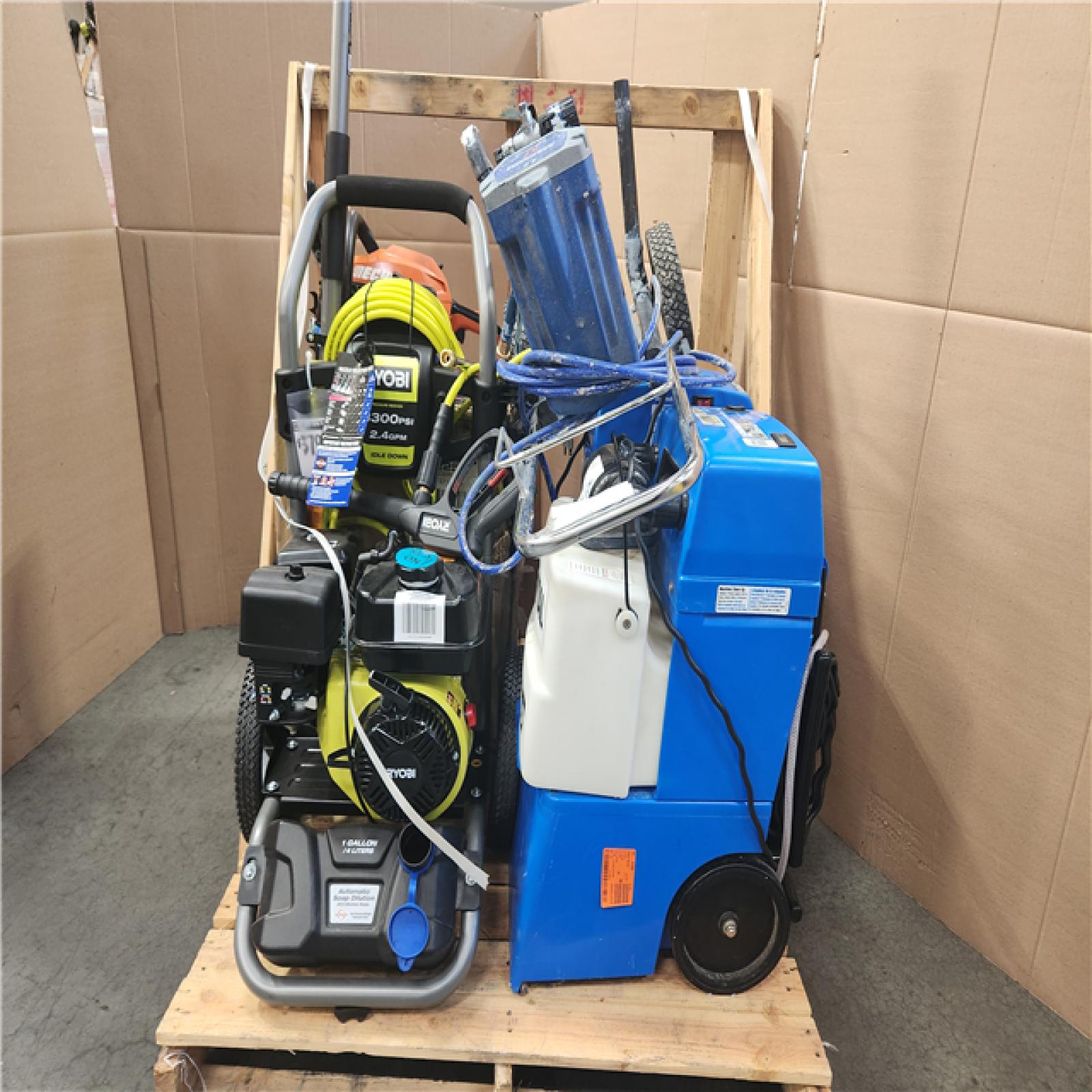 CALIFORNIA AS-IS OUTDOOR POWER EQUIPMENT
