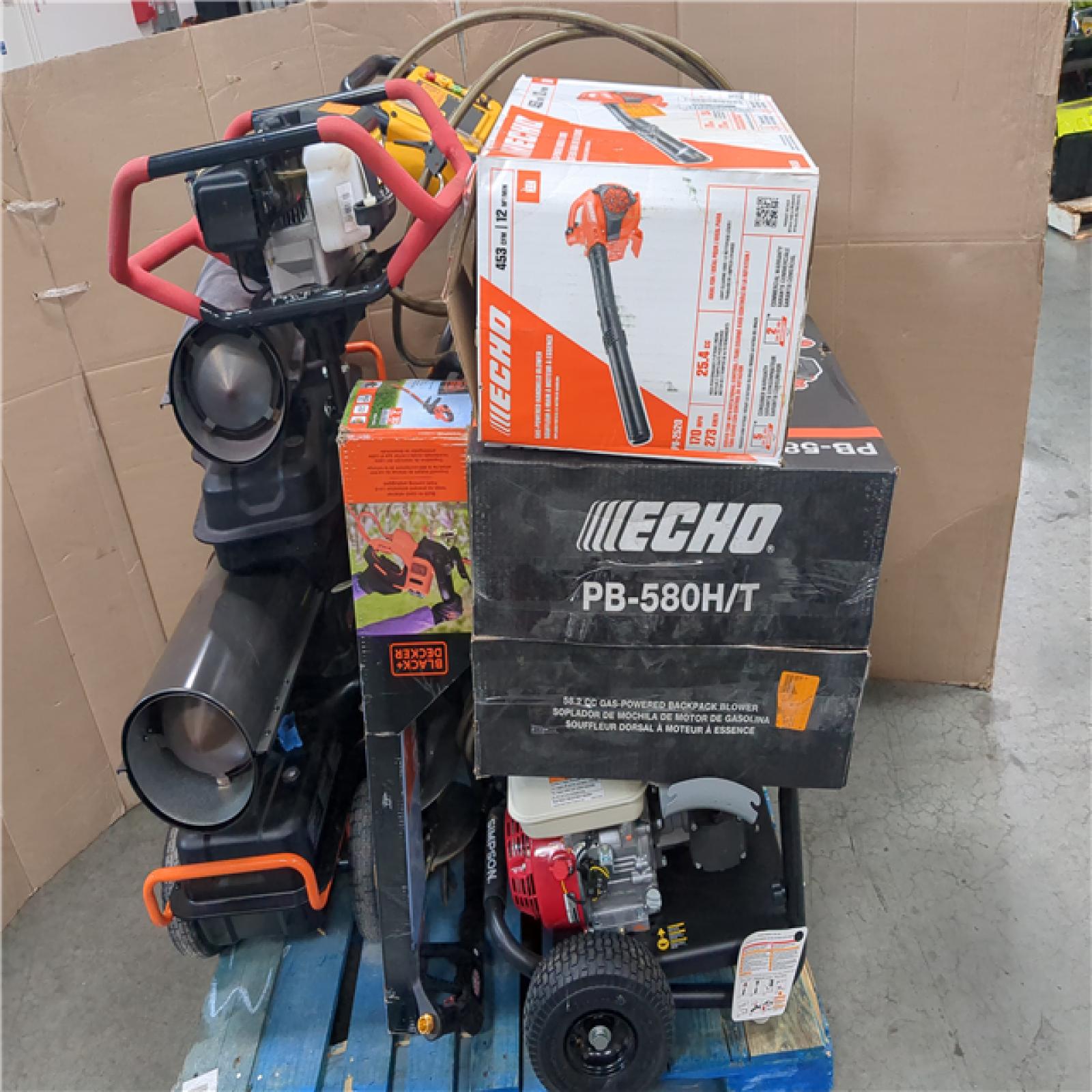 CALIFORNIA AS-IS OUTDOOR POWER EQUIPMENT