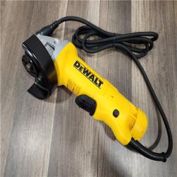 like new! - DEWALT 11 Amp Corded 4.5 in. Small Angle Grinder