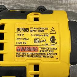 AS-IS DEWALT Atomic 20V Max Lithium-Ion Brushless Cordless Compact 1/4 in. Impact Driver Kit