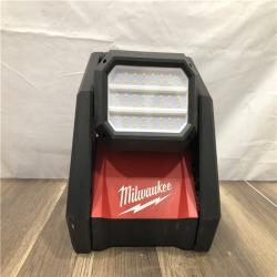 AS-IS Milwaukee 18-Volt Lithium-Ion Cordless 4000 Lumens ROVER LED AC/DC Flood Light (Tool-Only)