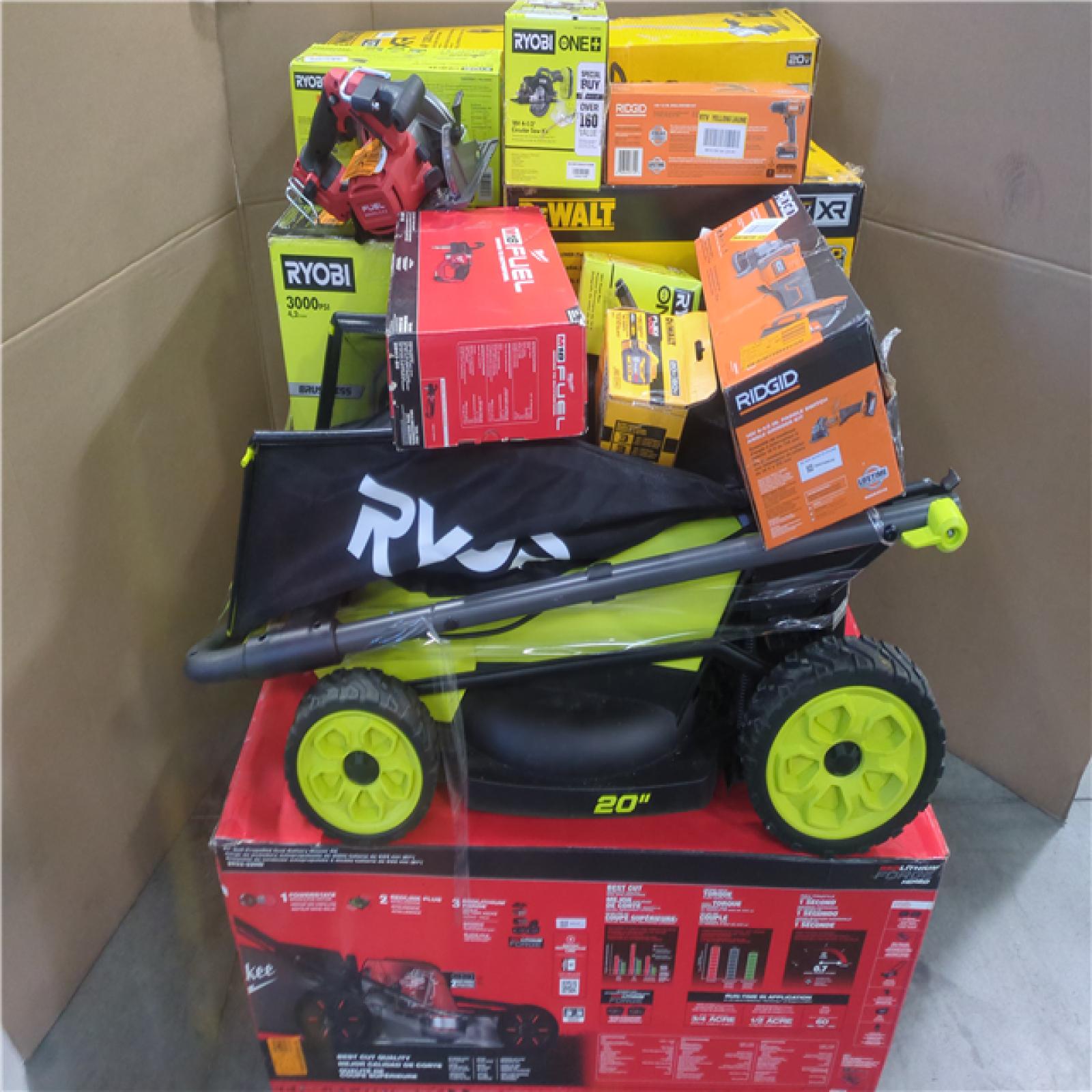 CALIFORNIA AS-IS TOOL PALLET