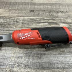 AS-IS Milwaukee FUEL 12-Volt Lithium-Ion Brushless Cordless High Speed 3/8 in. Ratchet (Tool-Only)