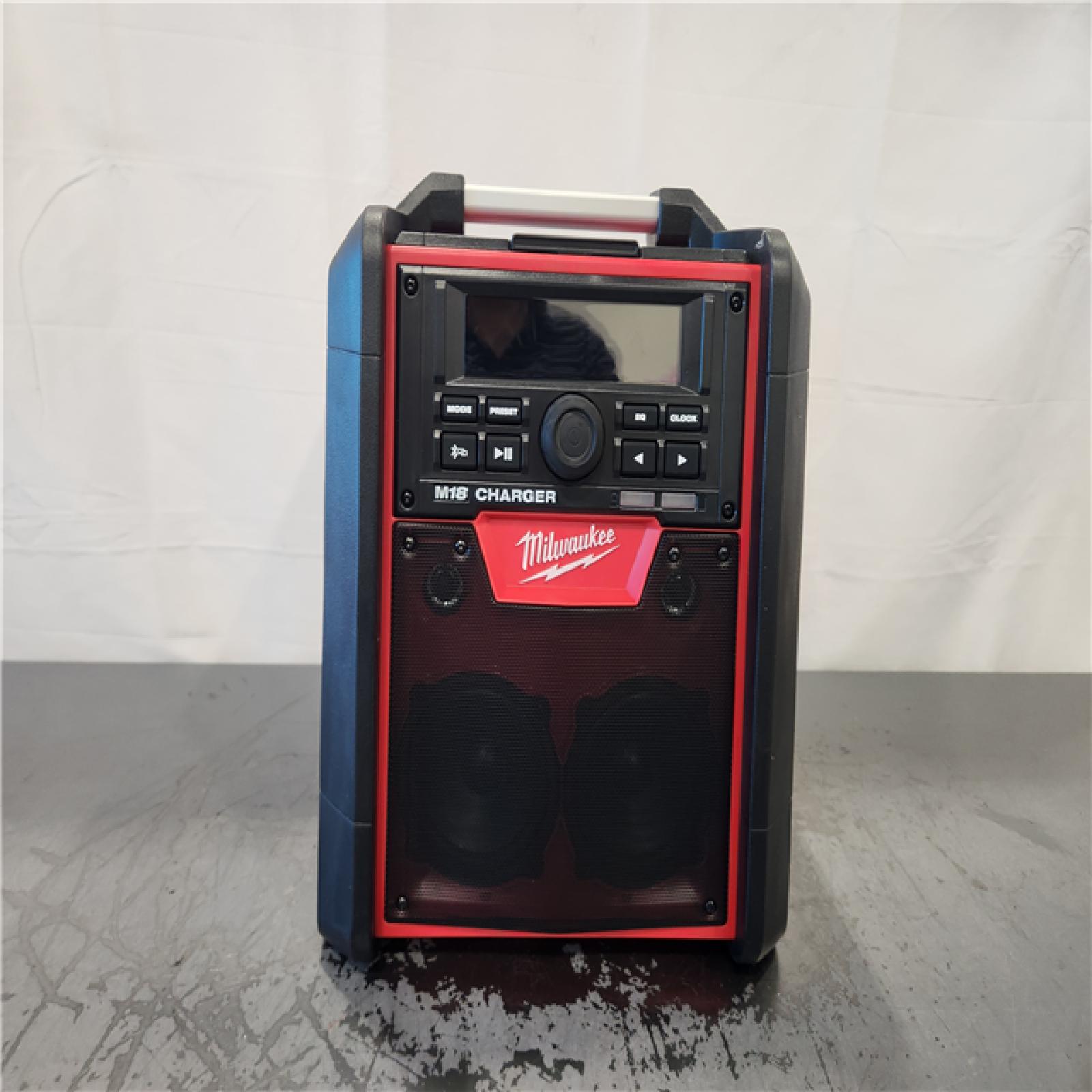 AS-IS- Milwaukee M18 Lithium-Ion Cordless Jobsite Radio/Charger