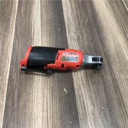 AS-IS Milwaukee FUEL 12-Volt Lithium-Ion Brushless Cordless High Speed 3/8 in. Ratchet (Tool-Only)