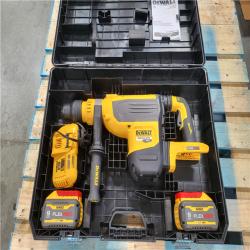 CALIFORNIA AS-IS DEWALT 60V FLEXVOLT Cordless Brushless 1-7/8 in. SDS Max Rotary Hammer Kit