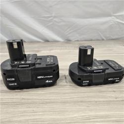 AS-IS Ryobi ONE+ 18V Li-Ion Starter Kit