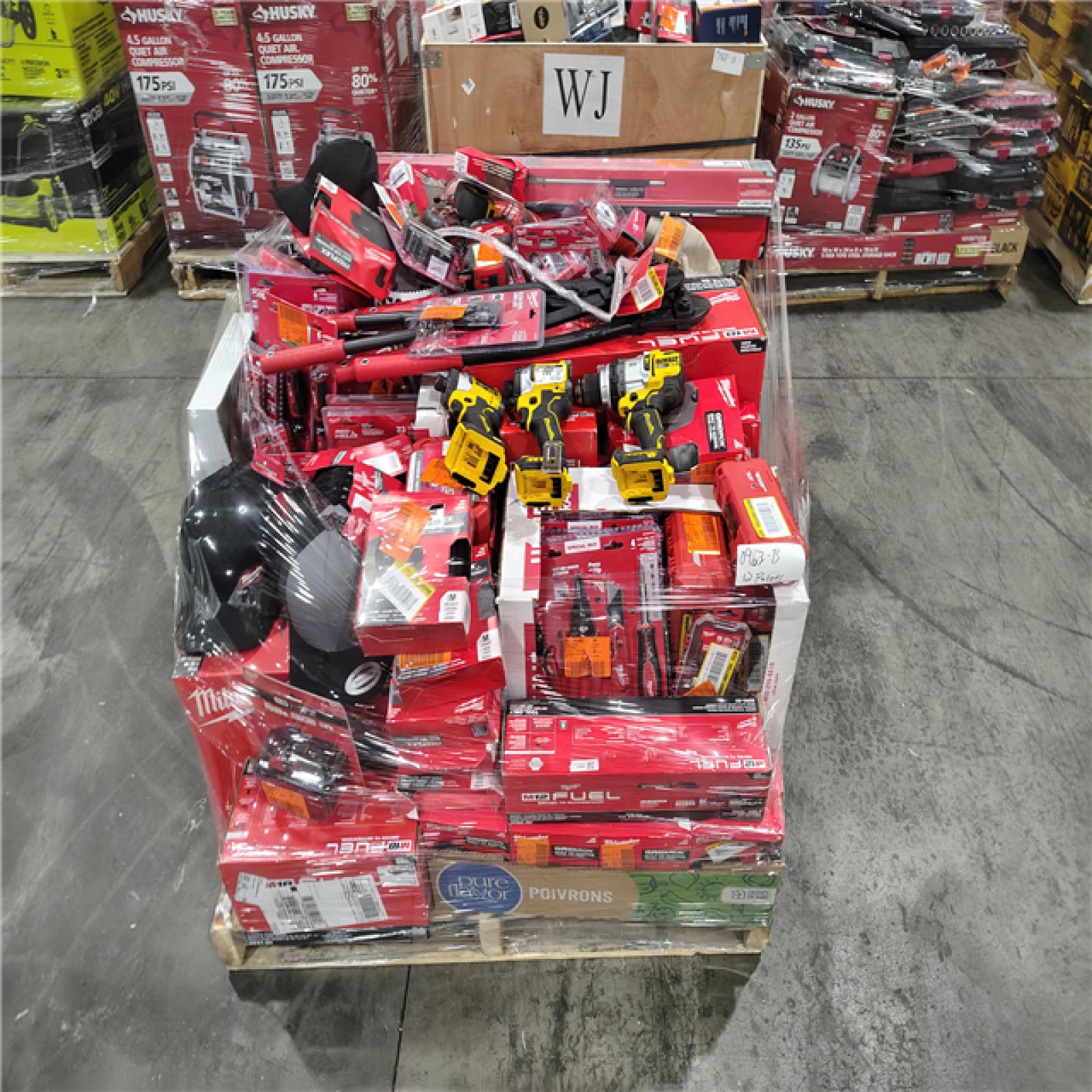 Pittston Location As-Is Tools and more Partial Truckload (12 Pallets) 0963-B