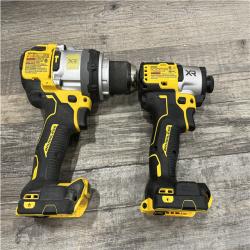 AS-IS DEWALT 20V XR Lithium-Ion Cordless Brushless 1/2 in. Drill/Driver Kit