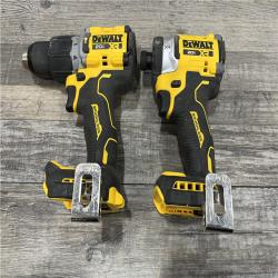 AS-IS DEWALT 20V XR Lithium-Ion Cordless 2-Tool Combo Kit