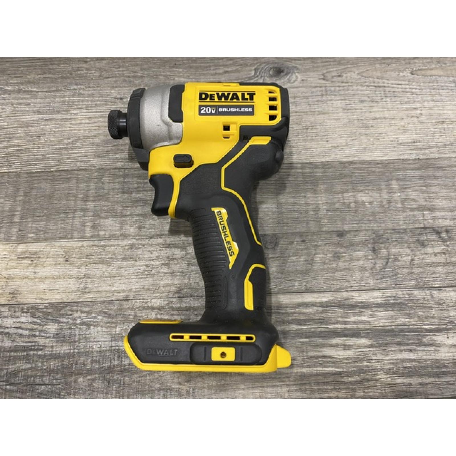 AS-IS DEWALT Atomic 20V Max Lithium-Ion Brushless Cordless Compact 1/4 in. Impact Driver Kit