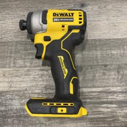 AS-IS DEWALT Atomic 20V Max Lithium-Ion Brushless Cordless Compact 1/4 in. Impact Driver Kit