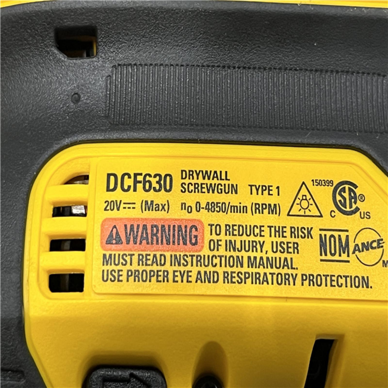 AS-IS DEWALT 20V MAX Cordless Brushless Screw Gun Kit