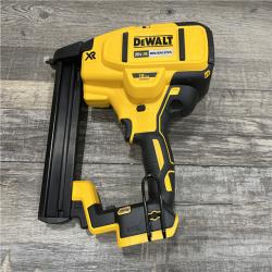 AS-IS DEWALT 20V MAX XR Lithium-Ion Cordless 18-Gauge Narrow Crown Stapler Kit