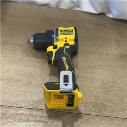 AS-IS DEWALT Atomic 20V Lithium-Ion Cordless Compact 1/2 in. Drill/Driver Kit