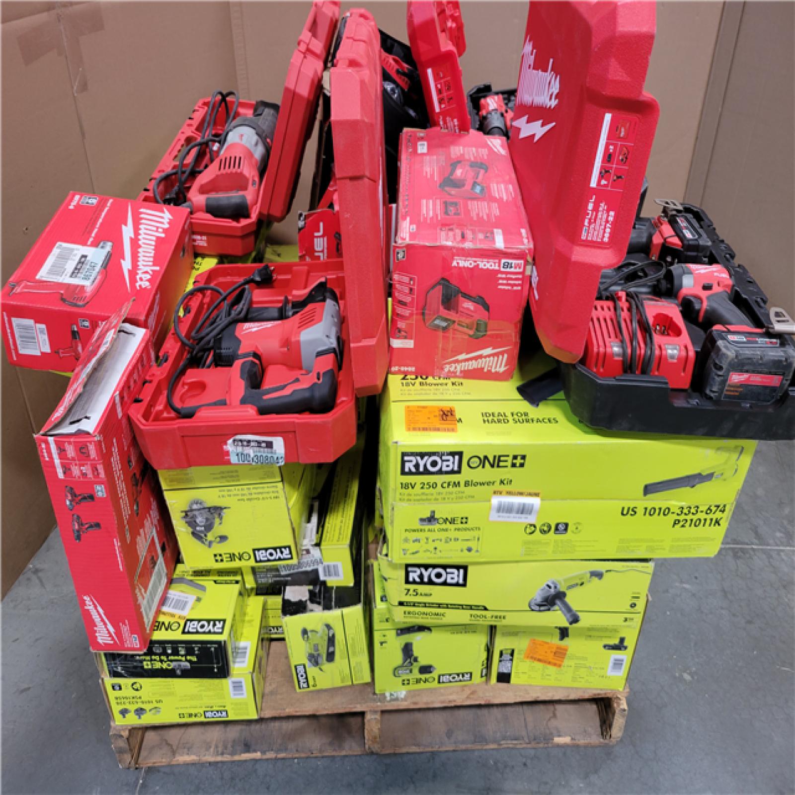 CALIFORNIA AS-IS TOOL PALLET