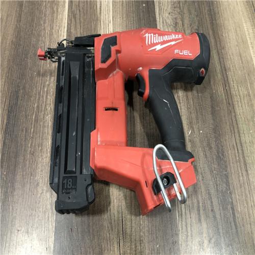 AS-IS Milwaukee FUEL 18-Volt Lithium-Ion Brushless Cordless Gen II 18-Gauge Brad Nailer (Tool-Only)