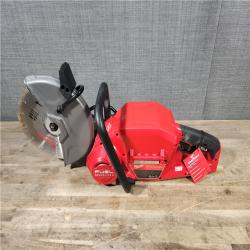 HOUSTON LOCATION - AS-IS Milwaukee M18 FUEL 9 Cut-Off Saw with ONE-KEY (TOOL ONLY)