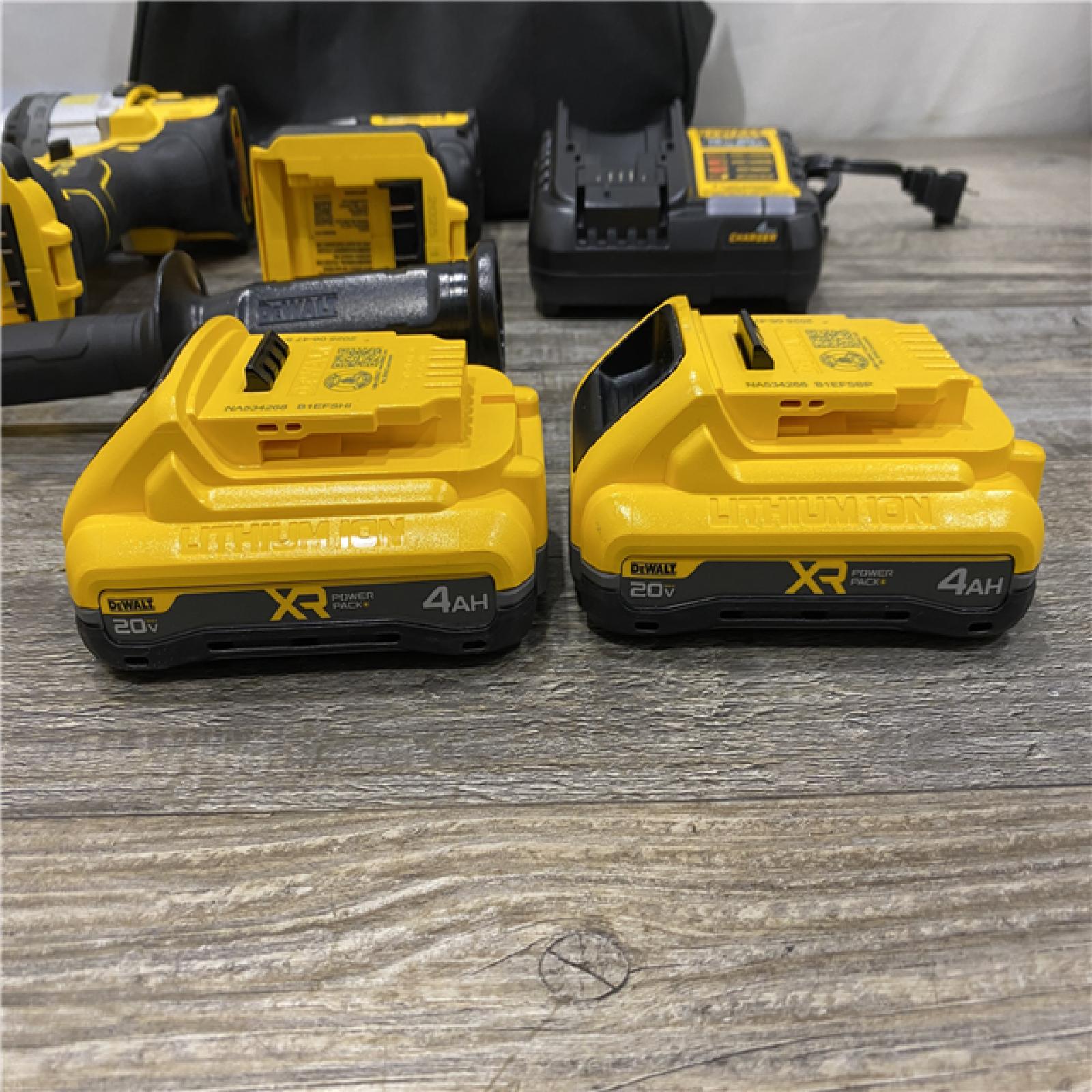 AS-IS DEWALT 20V MAX Lithium-Ion Cordless 2-Tool Combo Kit