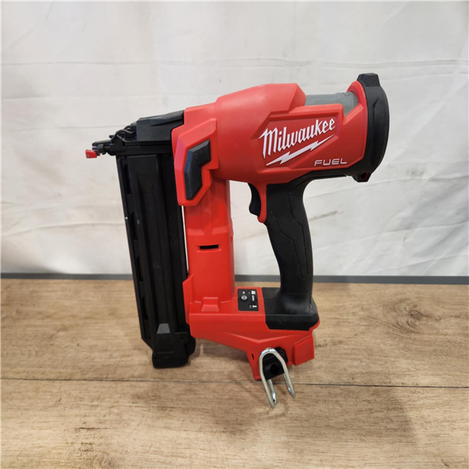 AS-IS- Milwaukee FUEL 18-Volt Lithium-Ion Brushless Cordless Gen II 18-Gauge Brad Nailer (Tool-Only)
