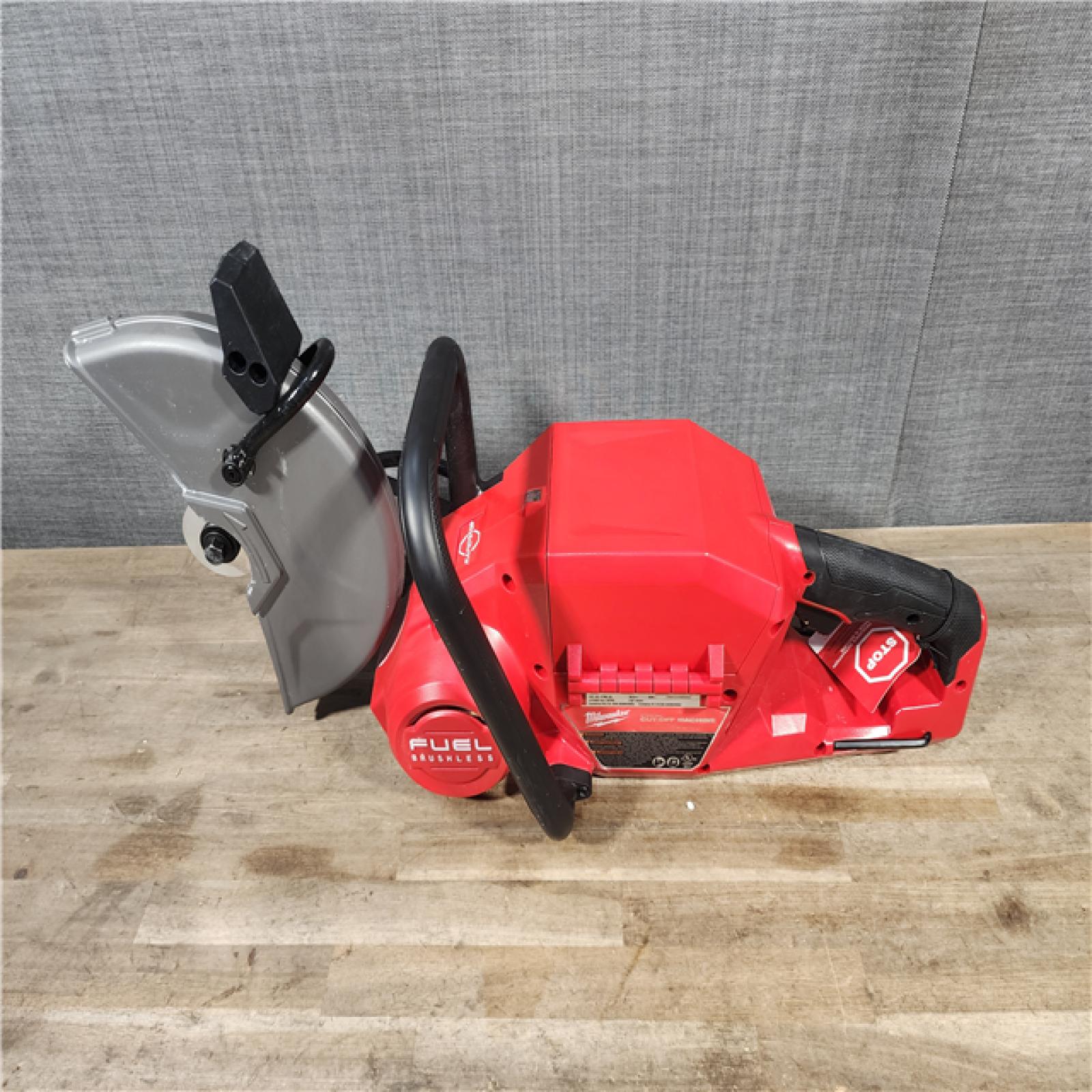 HOUSTON LOCATION - AS-IS Milwaukee M18 FUEL 9 Cut-Off Saw with ONE-KEY (TOOL ONLY)