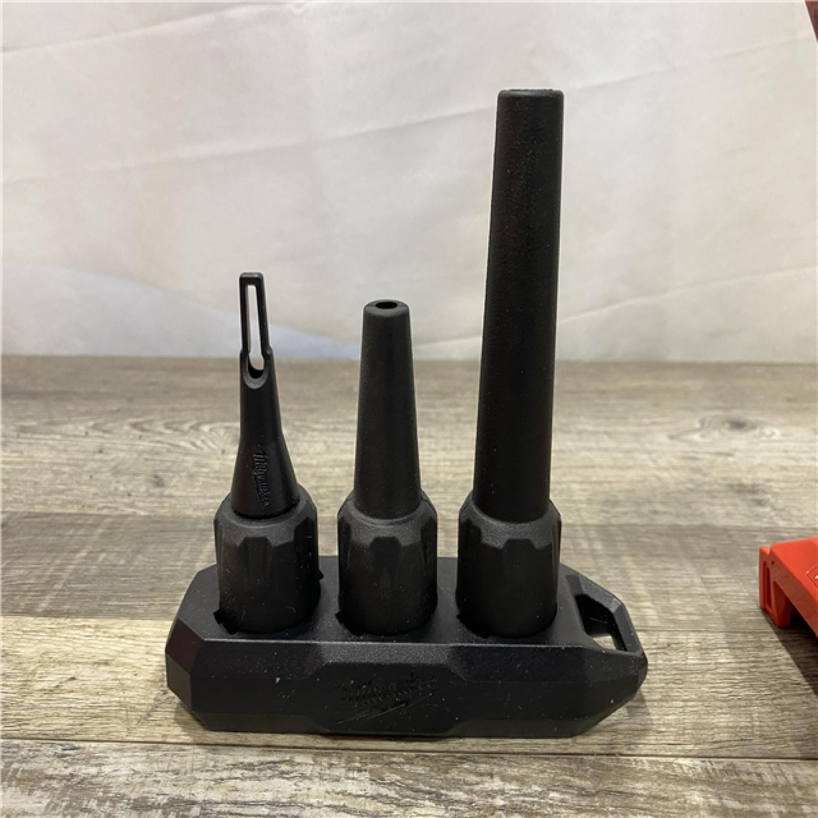 AS-IS Milwaukee 18V Lithium-Ion 570 MPH Brushless Cordless Precision Blower with Variable Speed Trigger and Trigger Lock