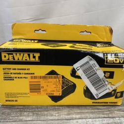 NEW - DEWALT 20V MAX Lithium-Ion Battery Kit with 5.0Ah and 2.0Ah Battery and Charger