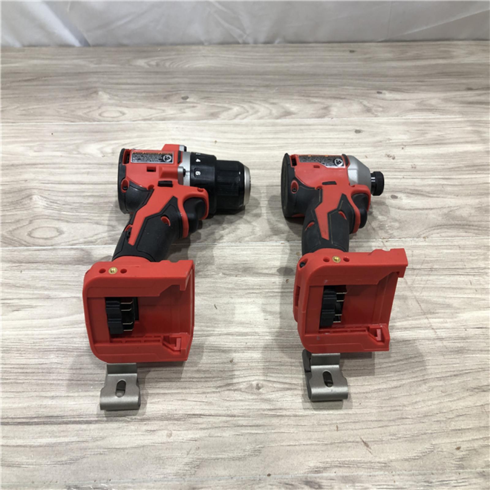 AS-IS Milwaukee M18 18V Lithium-Ion Cordless Compact Drill/Impact Combo Kit
