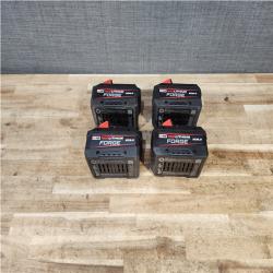 HOUSTON LOCATION - AS - IS MILWAUKEE BATTERY PACK QTY - 4