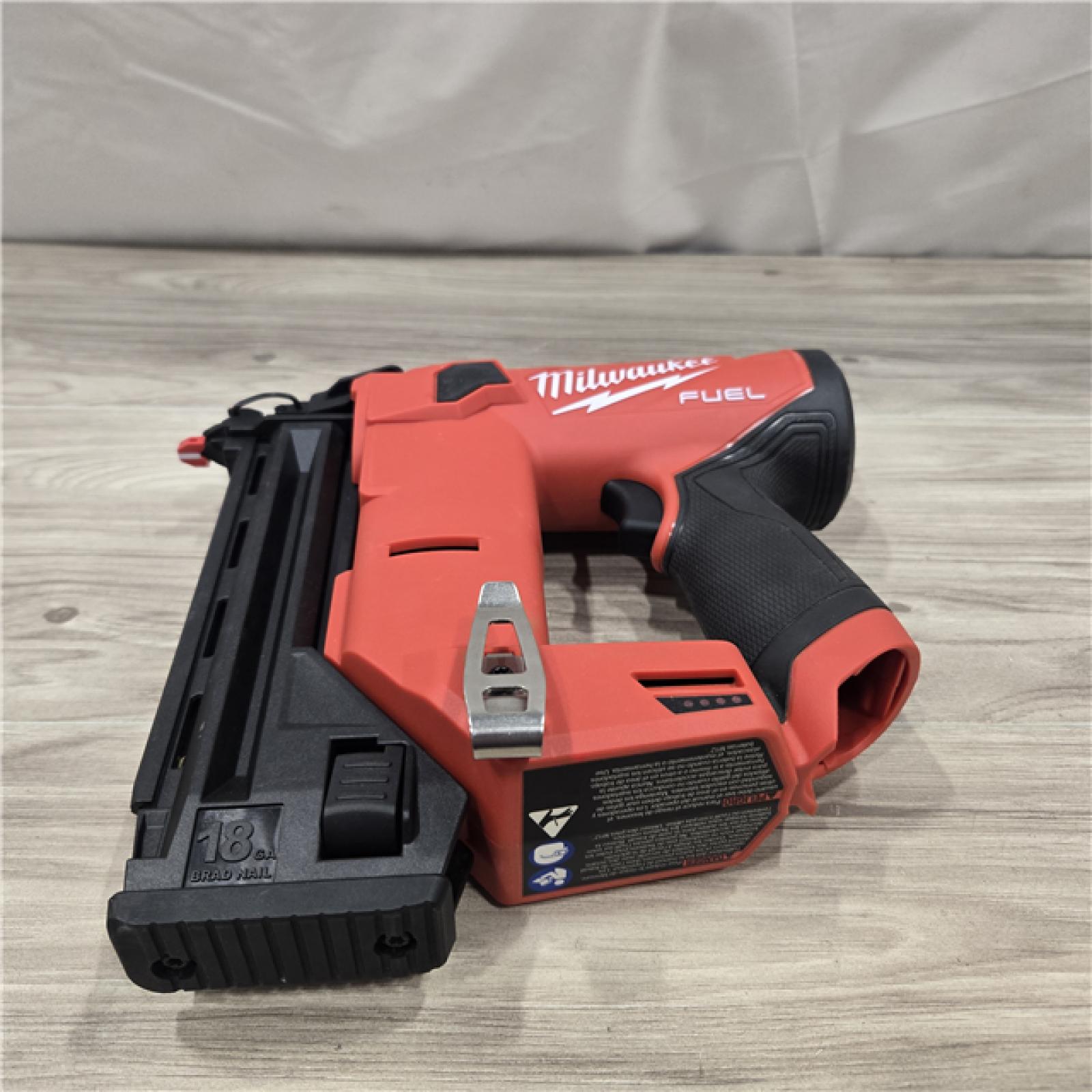 AS-IS Milwaukee M12 FUEL 18 Gauge Compact Brad Nailer (Tool-Only)