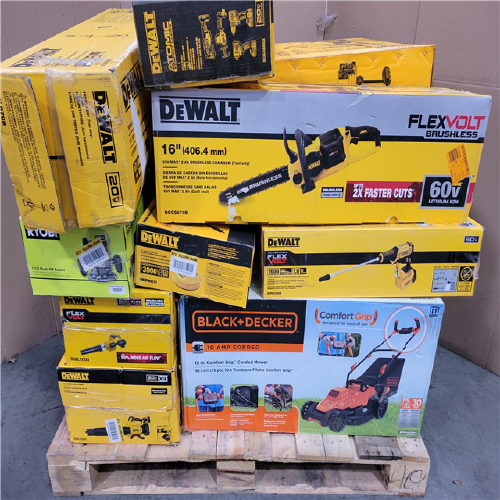 CALIFORNIA AS-IS TOOL PALLET