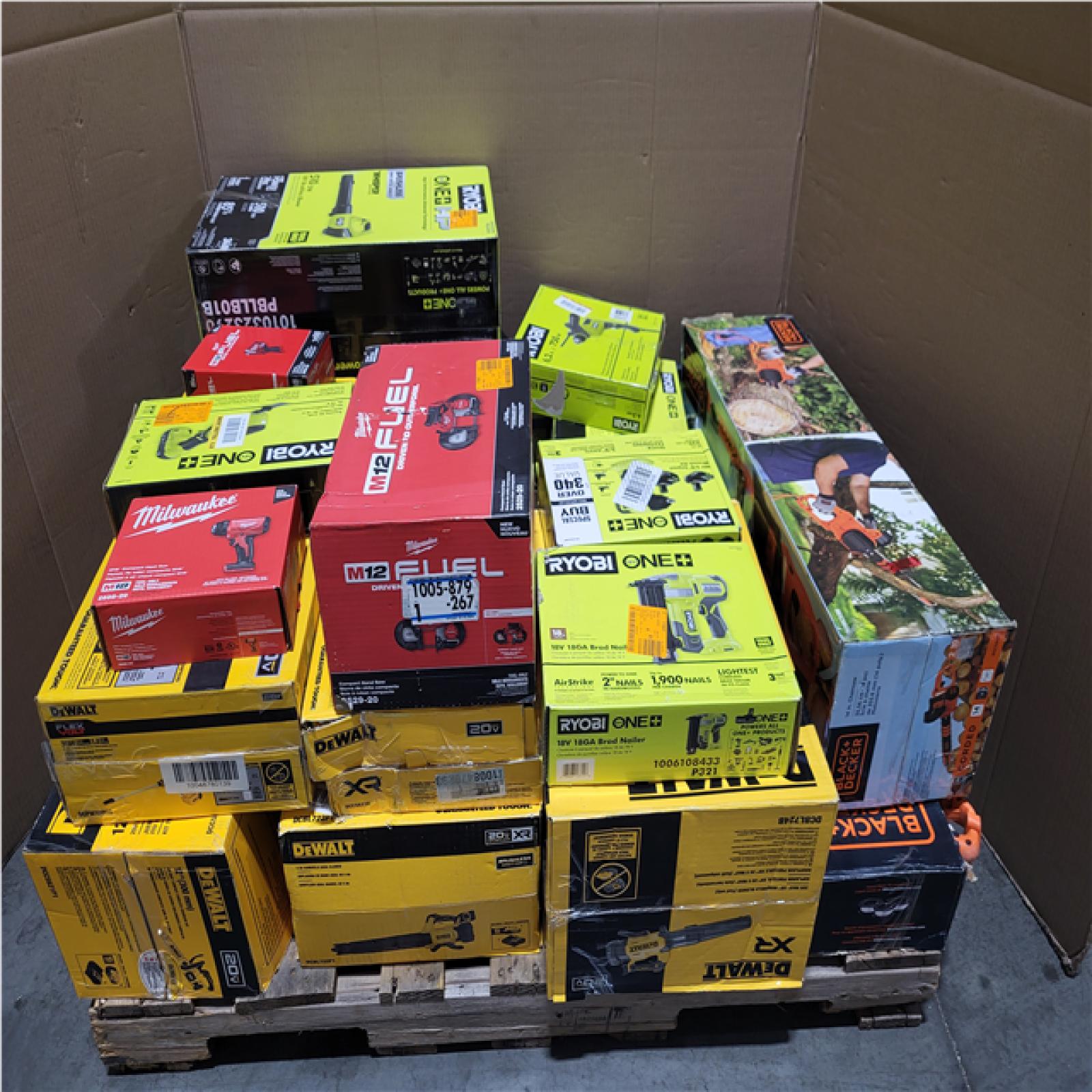 CALIFORNIA AS-IS TOOL PALLET