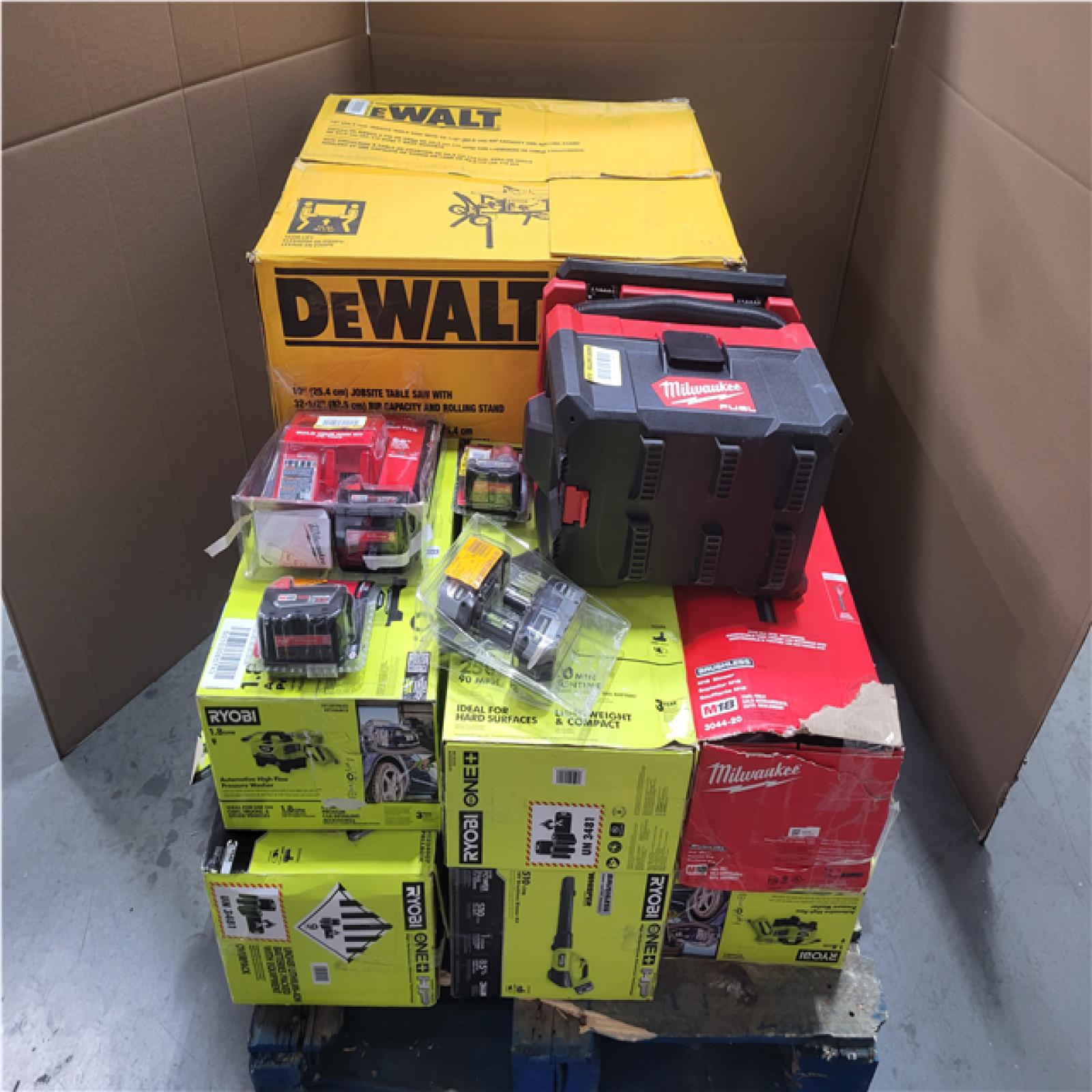 CALIFORNIA AS-IS TOOL PALLET