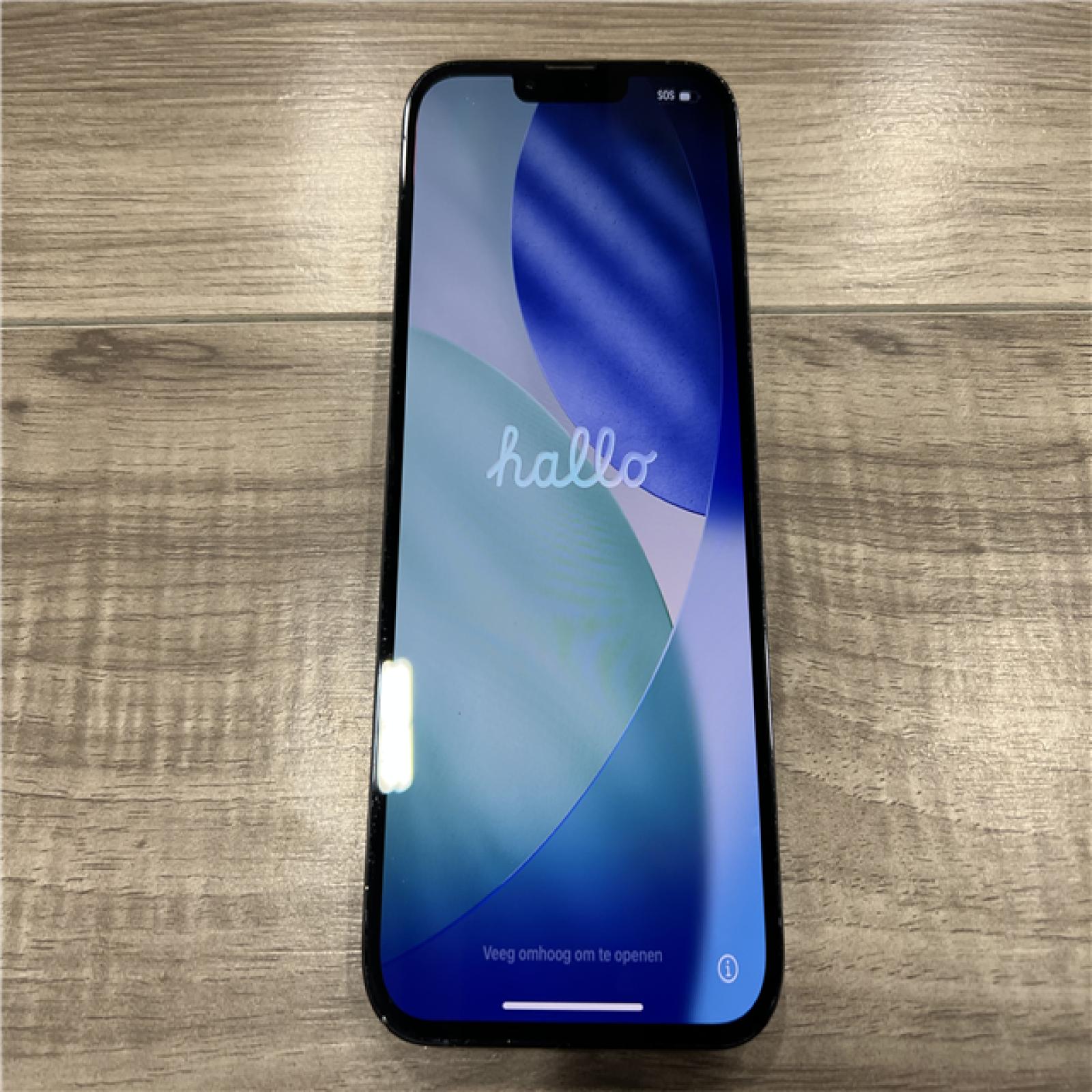 AS-IS Apple iPhone 13 Pro Max in Sierra Blue with 128GB