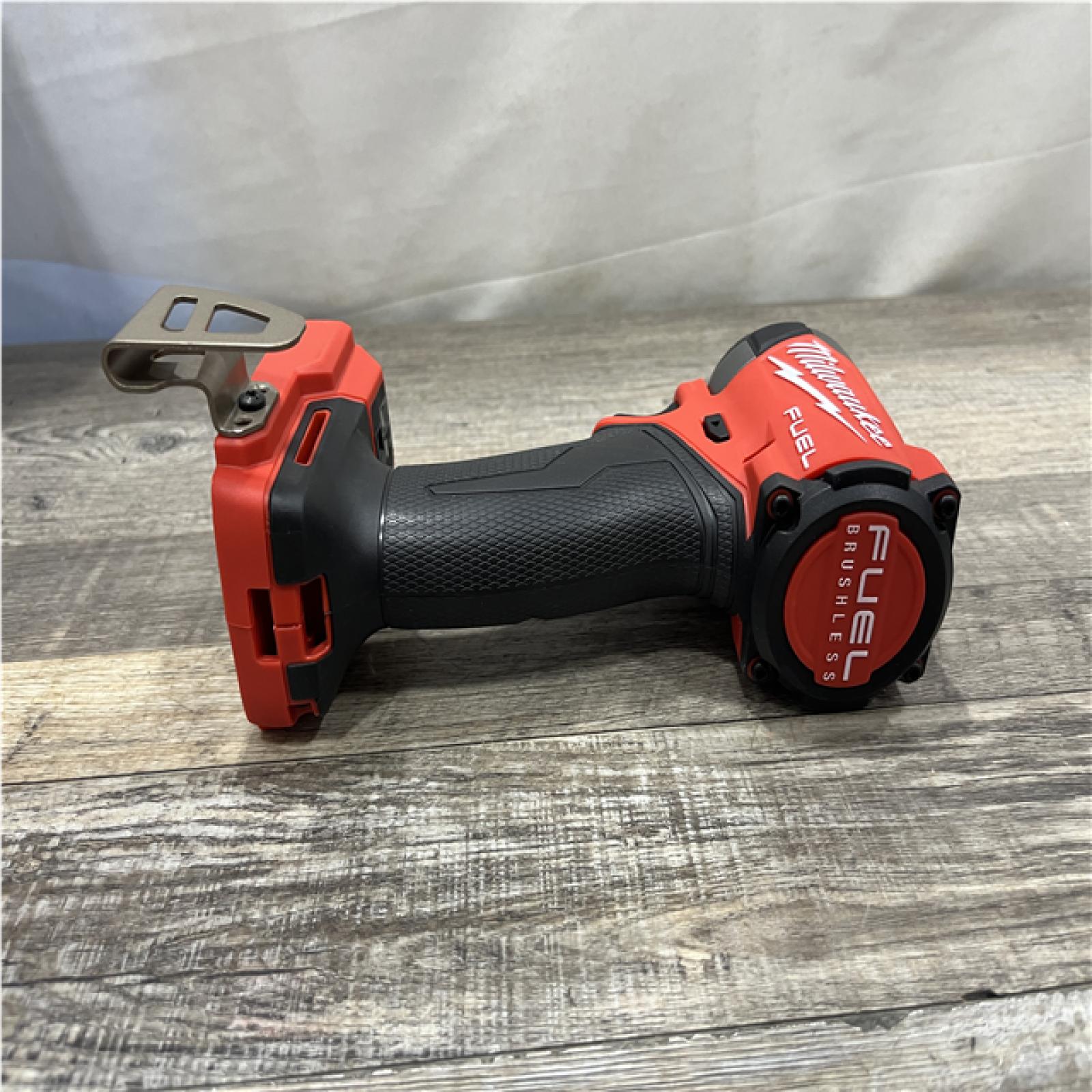 AS-IS Milwaukee FUEL 18V Lithium-Ion Brushless Cordless Hammer Drill and Impact Driver Combo Kit