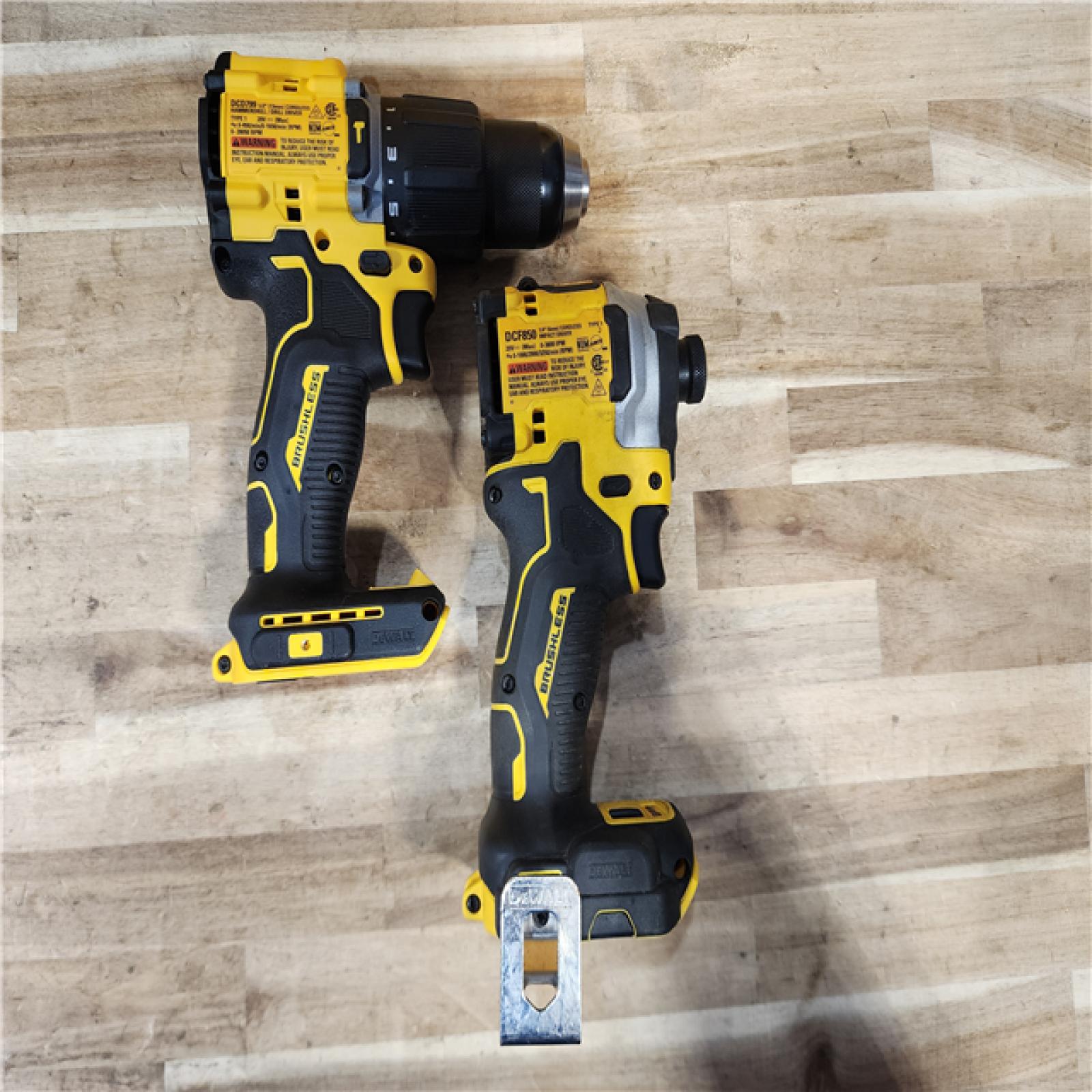 HOUSTON LOCATION - AS-IS DEWALT ATOMIC 20V MAX Lithium-Ion Cordless 2-Tool Combo Kit