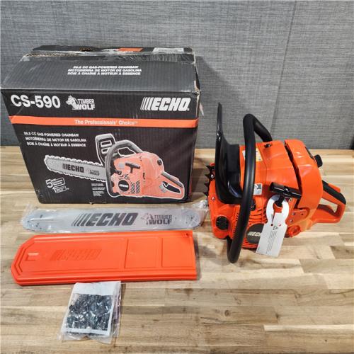 HOUSTON LOCATION - AS-IS (APPEARS LIKE NEW) ECHO 20 in. 59.8 cc Gas 2-Stroke Cycle Chainsaw