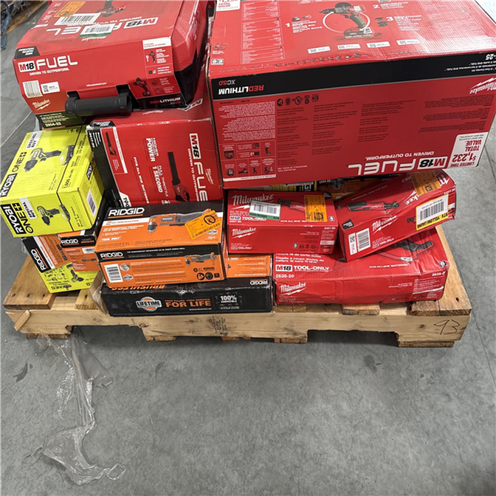 California AS-IS Tool Pallet
