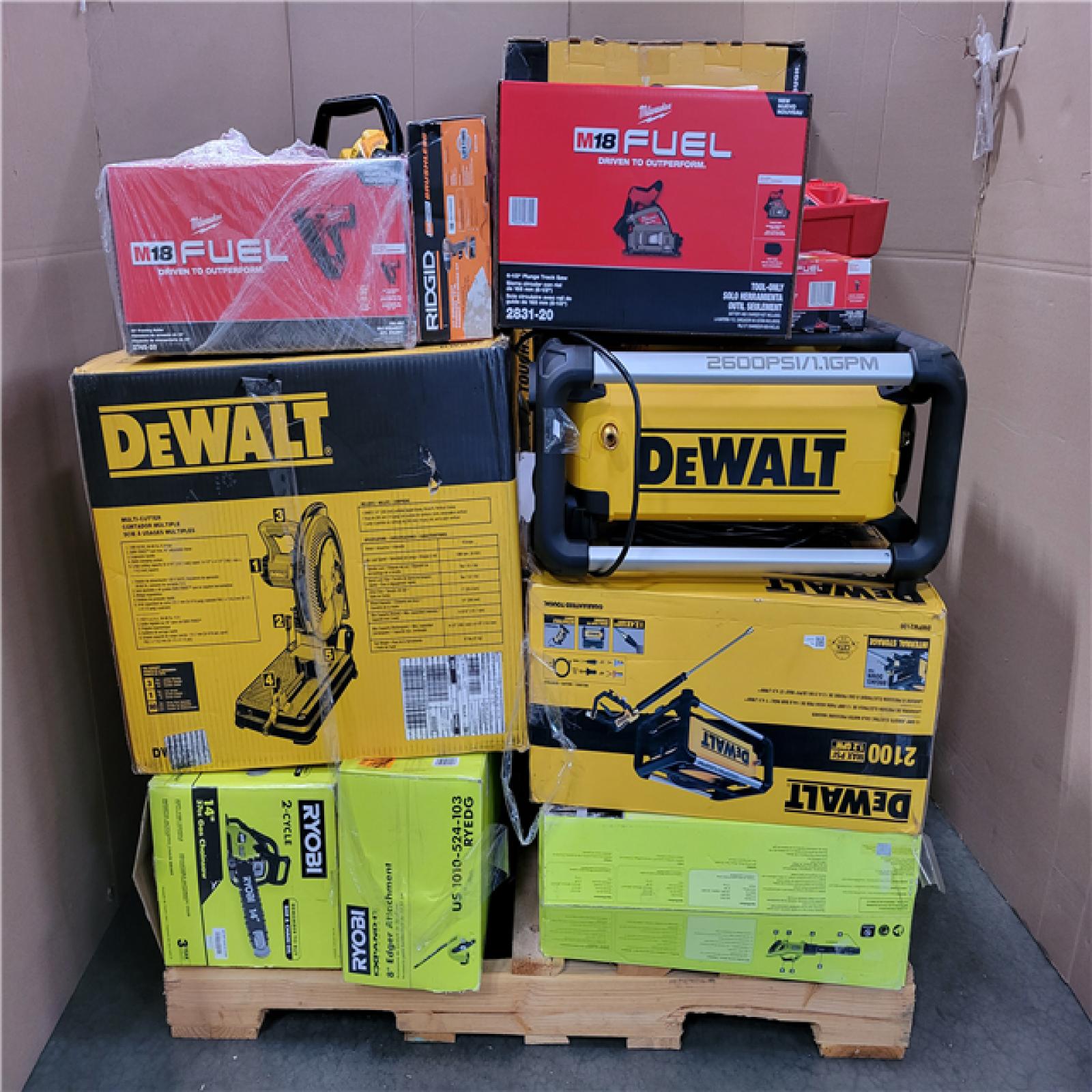 CALIFORNIA AS-IS TOOL PALLET