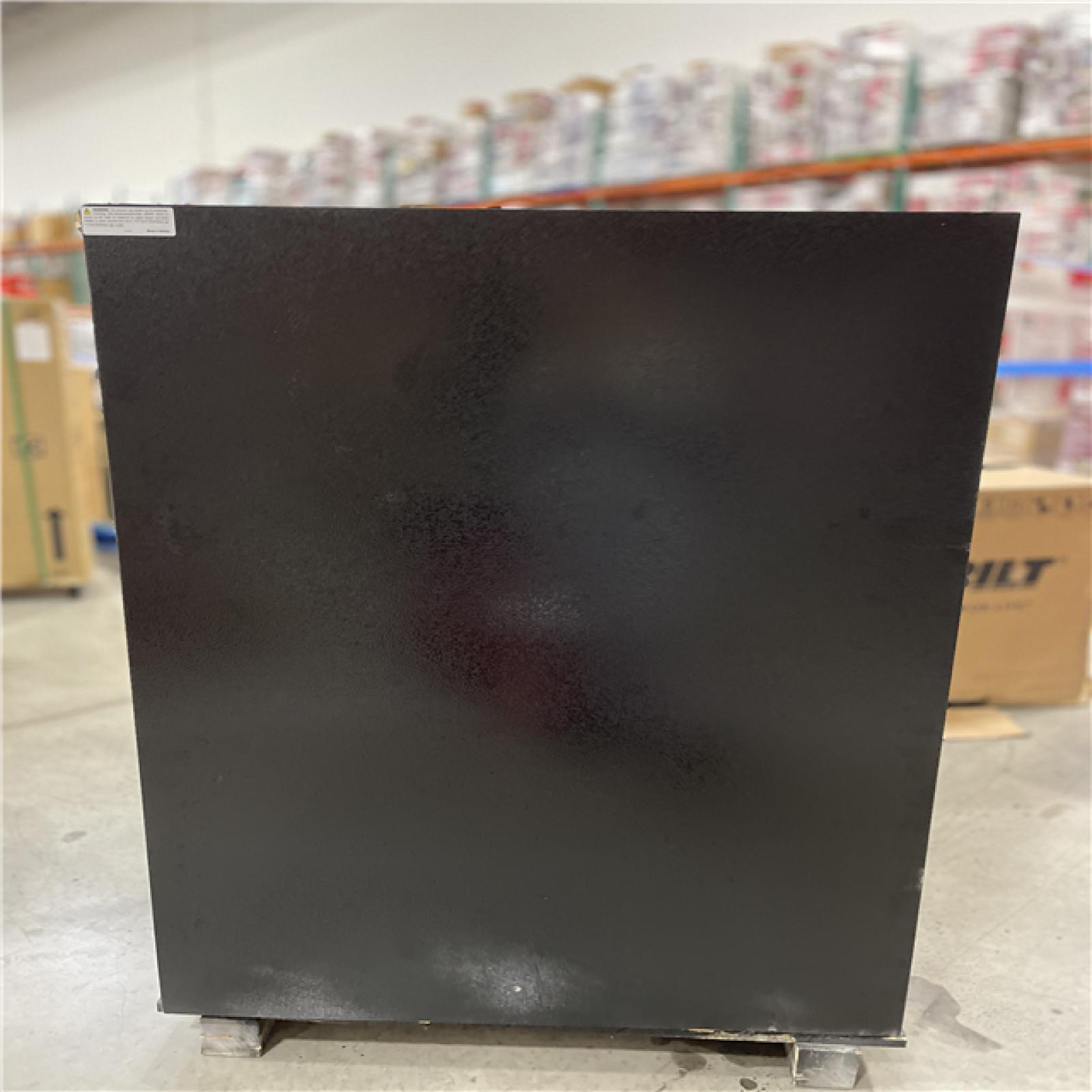 DALLAS LOCATION - AS-IS STACK-ON Siege 72-Gun Fireproof with Electronic Lock Gun Safe  Black